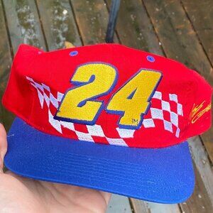 Jeff Gordon 24 Vintage Competitors View Auto Racing Snapback Hat Cap NASCAR